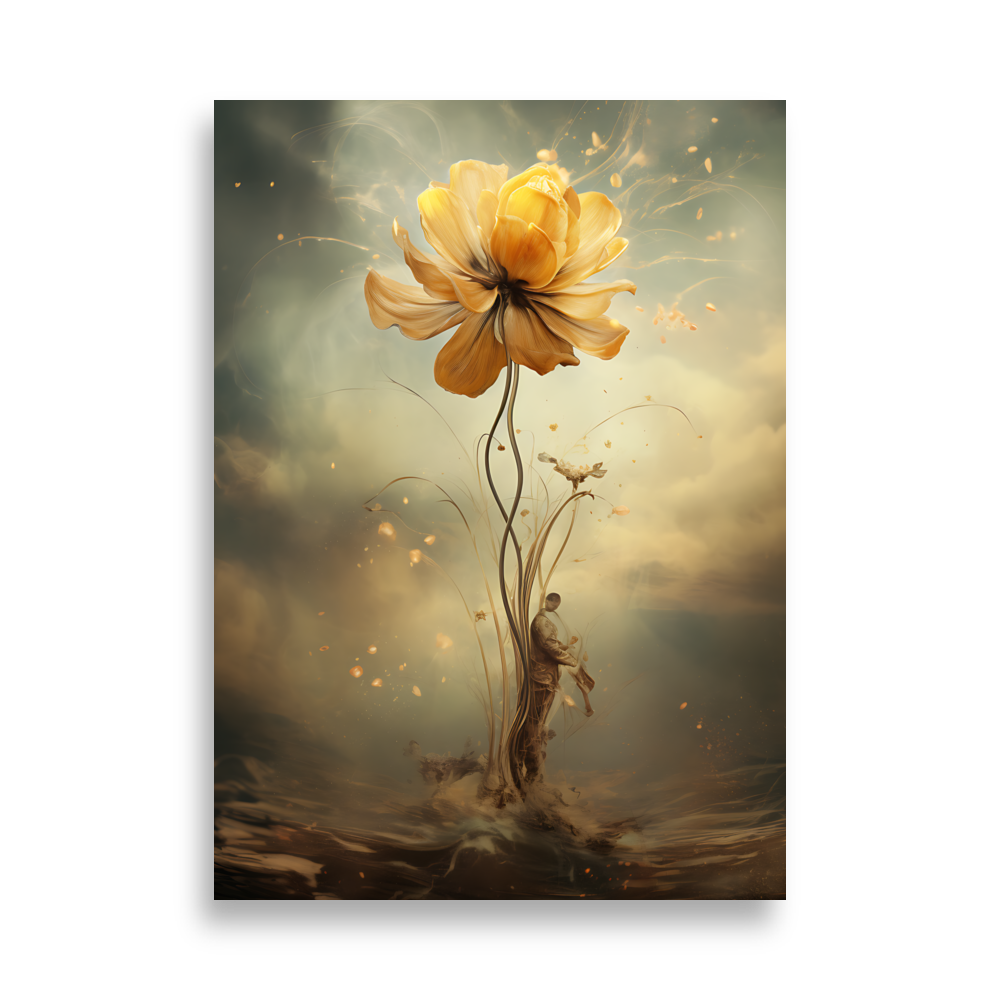 Poster "Traum Blume" Variante 1