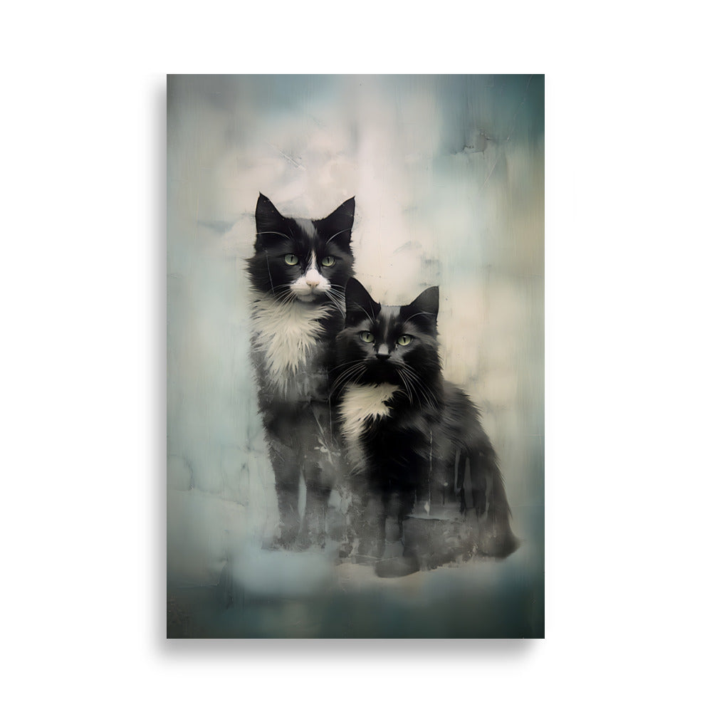 Poster "Anthotypie Katze" Variante 1