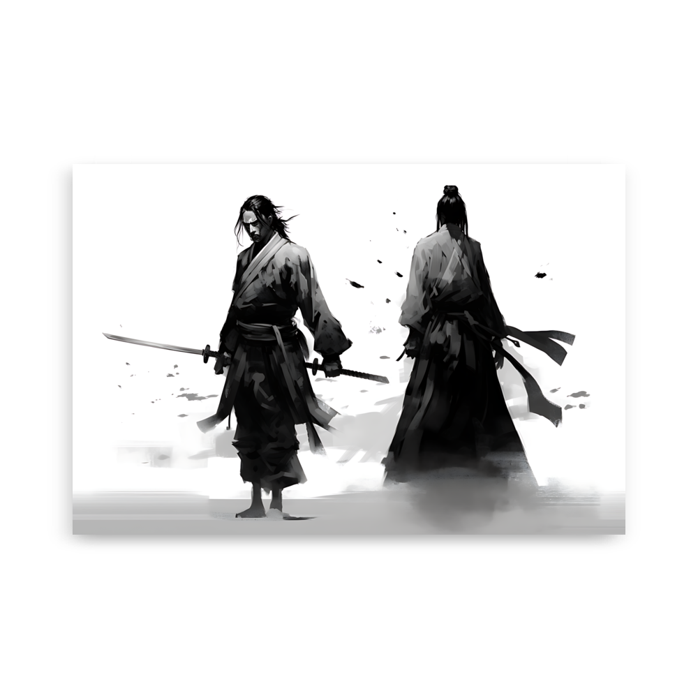 Poster "Samurai Tinte"