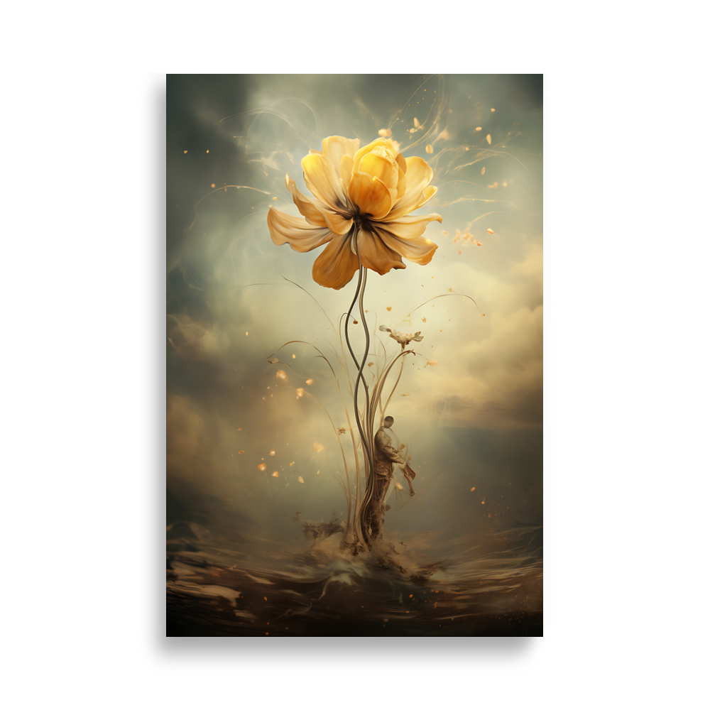 Poster "Traum Blume" Variante 1